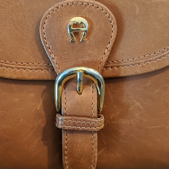 Etienne Aigner Genuine Leather Small Crossbody - Picture 2 of 16